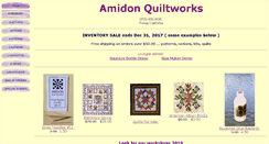 Desktop Screenshot of amidonquiltworks.com